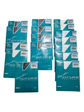 New Vintage Sears Day Sheers Hug-alon Light Support Sandalfoot Pantyhose